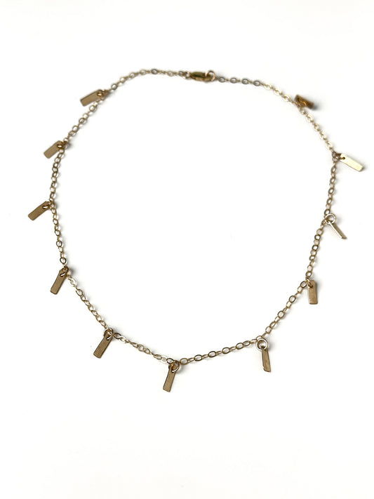 Gold Leaf Necklace