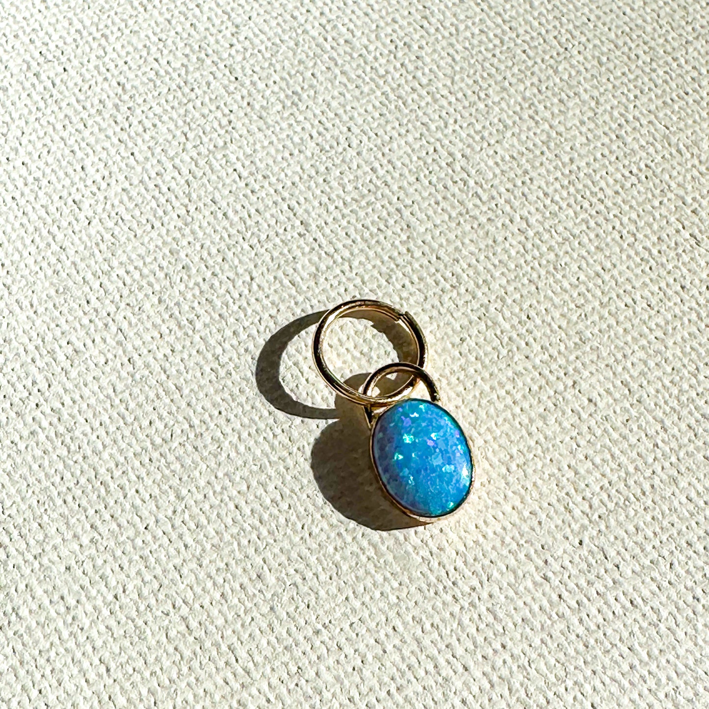 Gold Opal Pendant