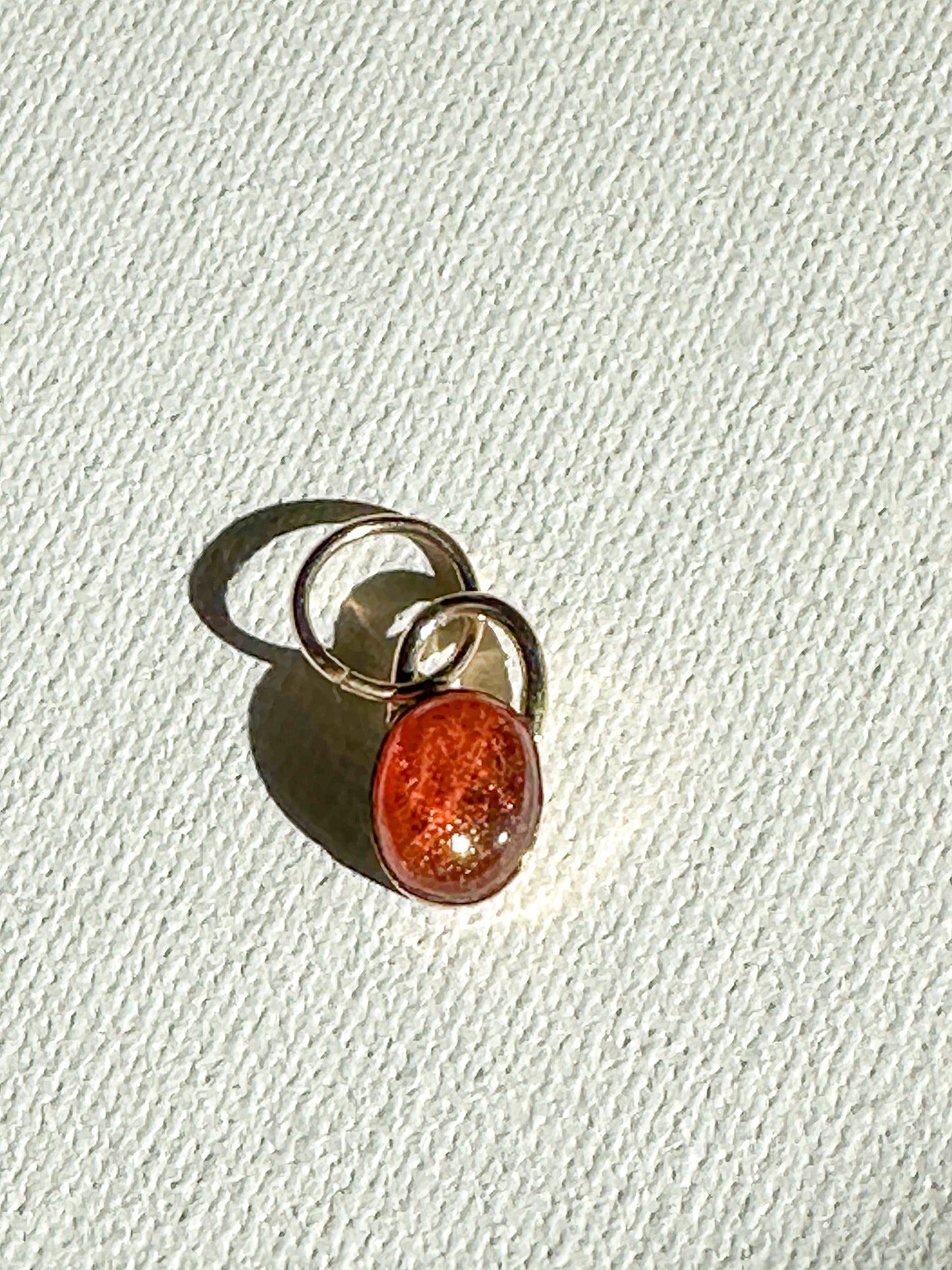 Gold Sunstone Pendant