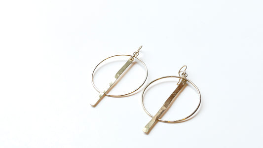 Pendulum Earrings - Gold Filled