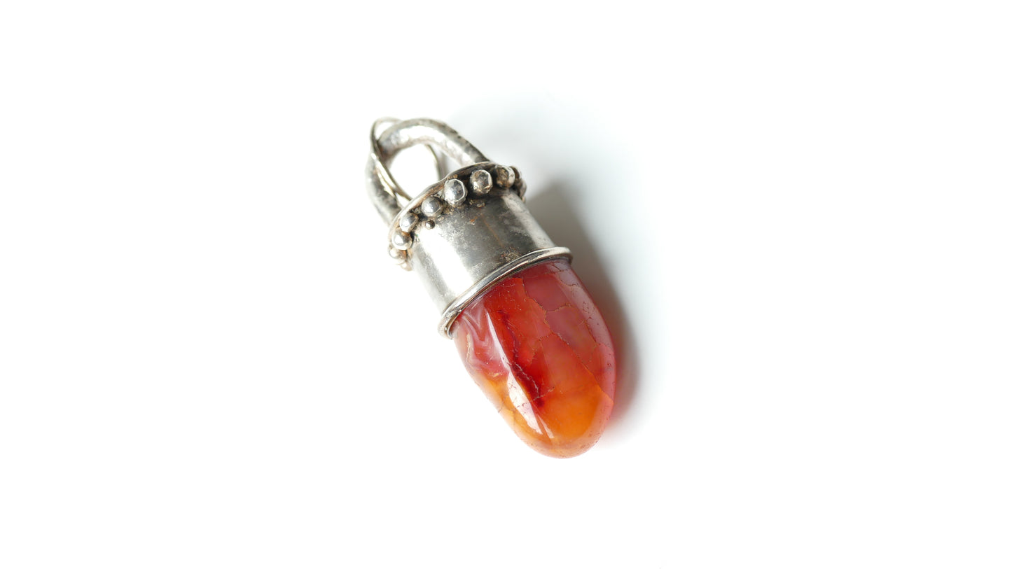 Aged Carnelian Pendant