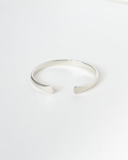 Solid Silver Bangle